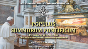 2. Internationale Wallfahrt der Tradition nach Rom Ad Petri Sedem 2013