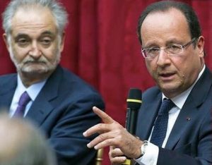 2012: Attali mit Hollande