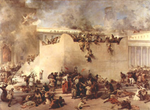 Zerstörung des Jerusalemer Tempels, Francesco Hayez (1867)
