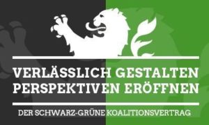     Koalitionsvertrag zwischen CDU und Grünen. Die grüne Handschrift