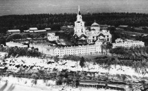 Historische Aufnahme des Klosters
