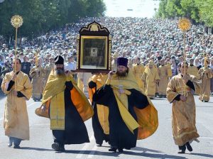 Prozession von Velitoretskoye