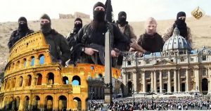 IS-Propaganda mit Kolosseum
