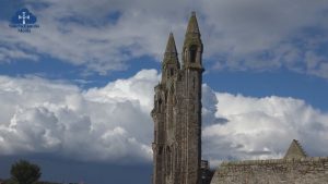 Ruins of the Catholic Cathedral of St Andrews Scotland
