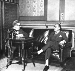 Der Großvater Matà­as Sánchez Sorondo (rechts) als Senator in den 1930er Jahren