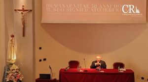 Kardinal Brandmüller, Eröffnung der Humanae vitae-Tagung am Angelicum