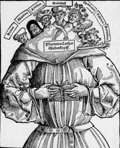 Karikatur von 1529