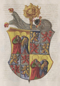 Wappen von Äbtissin Katharina von Zimmern