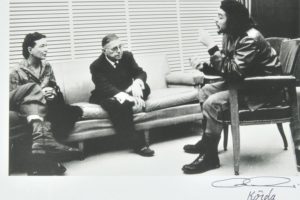 J.-P. Sartre bei Che Guevara in Kuba 1960