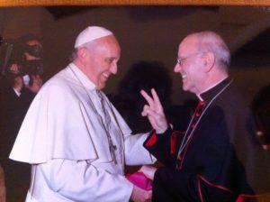 Galantino mit Papst Franziskus