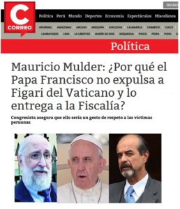 Sexueller Mißbrauch : Mauricio Mulder (rechts) fordert Auslieferung von Figari (links).