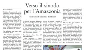 Osservatore Romano: Interview mit Kardinal Baldisseri