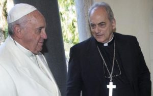 Sanchez Sorondo mit Papst Franziskus