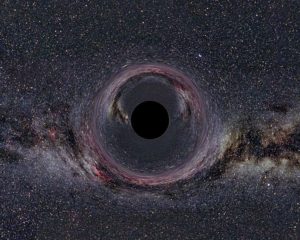 Computersimulation eines „Schwarzen Loches“