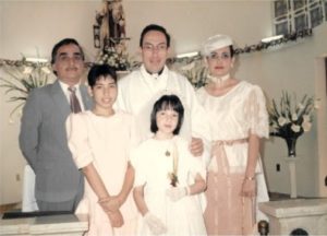 Ehepaar Valladares als Maradiaga noch nicht Kardinal war