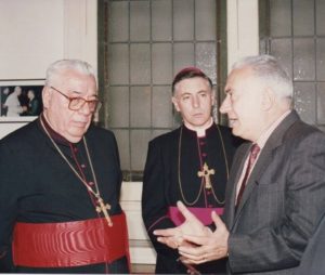 Kardinal Quarrancino mit Weihbischof Aguer