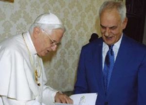 Marcello Pera mit Benedikt XVI.