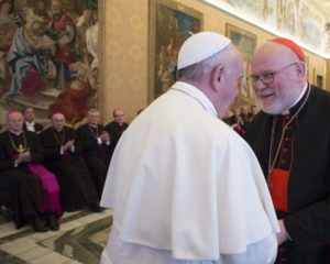 Papst Franziskus mit Kardinal Marx