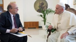 Pulllella mit Papst Franziskus Reuters