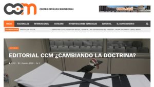 CCM, Sprachrohr der Aguiar-Kritiker
