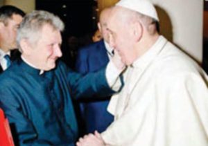Battista Ricca mit Papst Franziskus