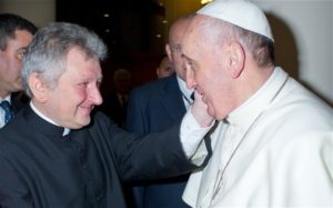 Battista Ricca mit Papst Franziskus