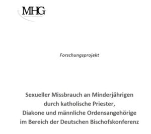 MHG-Studie im Auftrag der Deutschen Bischofskonferenz