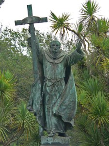 Statue von P. Serra, Kalifornien (USA)