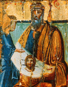Abgar-Mandylion, Darstellung des 10. Jahrhunderts, Katharinenkloster (Sinai)