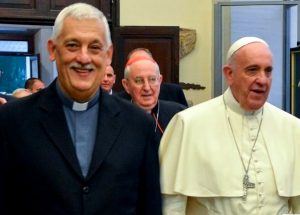 Arturo Sosa mit Papst Franziskus Jesuiten