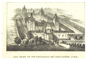 Wiener Neustädter Burg als Sitz der Militärakademie zur Gründungszeit