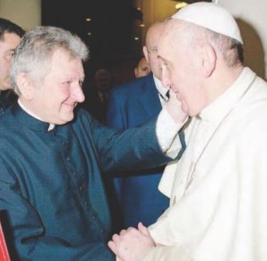 Battista Ricca und Papst Franziskus