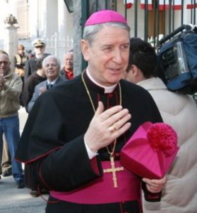 Bischof Oliveri von Albenga-Imperia
