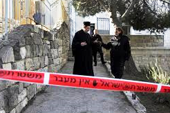 Brandanschlag auf das griechisch-orthodoxe Priesterseminar von Jerusalem