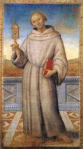 Der Heilige Jakobus von der Mark von Pietro Perugino, um 1500