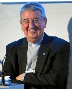 Erzbischof Diarmuid Martin von Dublin beim Weltwirtschaftsforum 2013: "In der Kirche gibt es einige Homophobe"