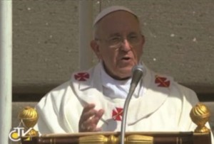 Predigt von Papst Franziskus zum Hochfest Maria Himmelfahrt 2013 in Castel Gandolfo