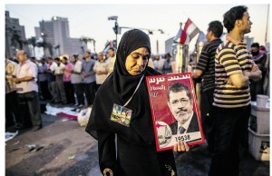 Anhänger der Muslimbruderschaft und von Staatspräsident Mohamed Mursi