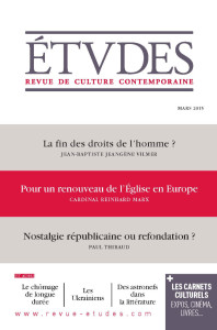 März-Ausgabe von Etudes mit Marx-Interview