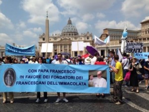 Franziskaner der Immakulata: Gebetsaktion mit Appell an Papst Franziskus
