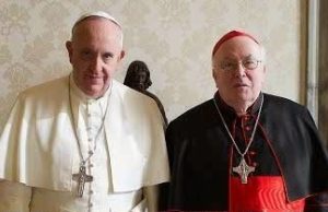 Papst Franziskus mit Kardinal Danneels