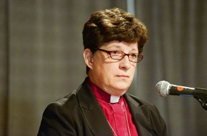 Erste Frau und Bischöfin an der Spitze der lutherischen Kirche der USA