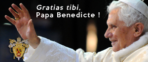 Gratias tibi, Papa Benedicte!