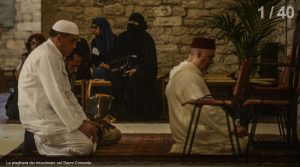 Gebet der Muslime im Heiligen Konvent