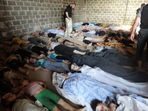Ghouta C-Waffen-Einsatz als Kriegsgrund für die USA. Reportage enthüllt, daß die Waffen aus Saudi-Arabien stammten und von den Rebellen selbst gezündet wurden, aus Versehen
