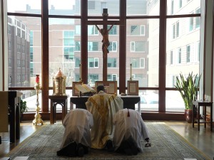 Heilige Messe Pius V. Loyola University Chicago Jesuiten