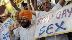 Homosexualität in Indien wieder Straftat