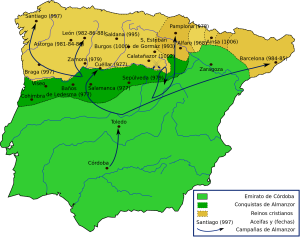 Islamisch besetze iberische Halbinsel