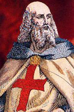 Jacob von Molay, 23. und letzter Großmeister des Templerordens