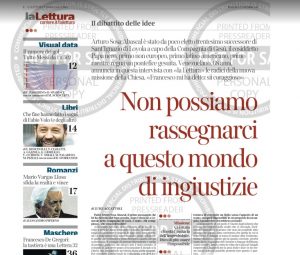 Iinterview mit P. Sosa Abascal (Corriere della Sera)